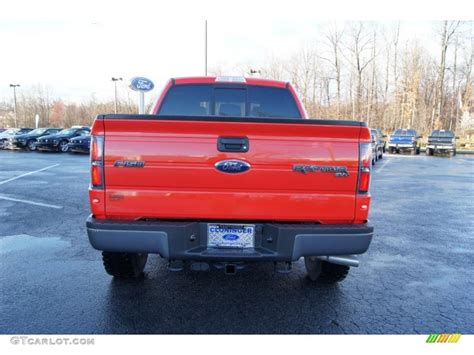 2011 Molten Orange Tri Coat Ford F150 Svt Raptor Supercrew 4x4 46500072 Photo 44 Gtcarlot