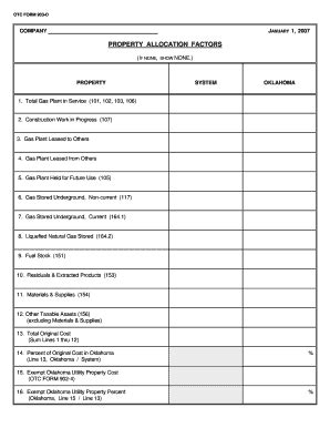 Fillable Online Tax Ok Otc Form D Oklahoma Tax Commission Tax