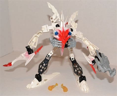 Lego Bionicle 8921 Pridak Barraki White Action Figure 2 Squids