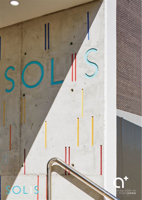 Solis Silver Winner 2015 Sydney Design Awards Exterior Signage