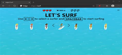 Microsoft Edge Surf Game Review Microsoft Edge Surf G