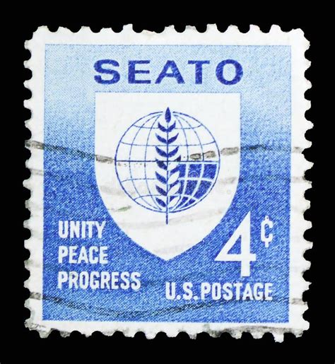 SEATO Emblem, Serie, Circa 1960 Editorial Photography - Image of ...