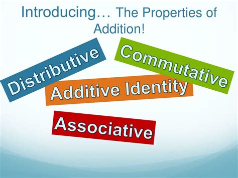 Ppt Properties Of Addition Powerpoint Presentation Free Download Id6841658