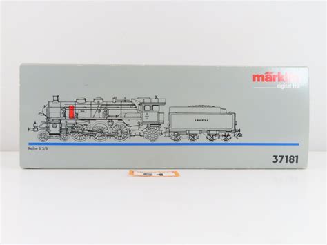 Märklin H0 37181 Stoomlocomotief met tender 1 S 3 6 K Bay Sts