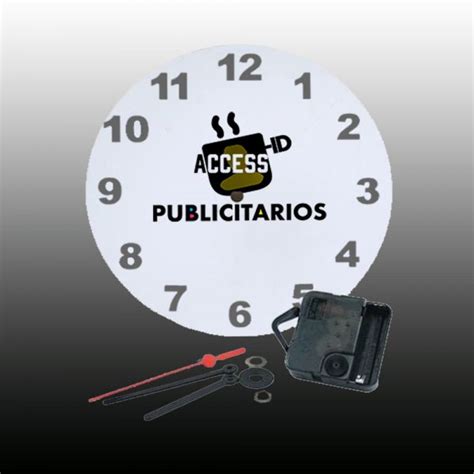 Reloj De Pared Redondo Access Id Publicitarios