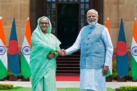 Pm Modi Holds Bilateral Talks With Bangladeshi Counterpart Sheikh Hasina