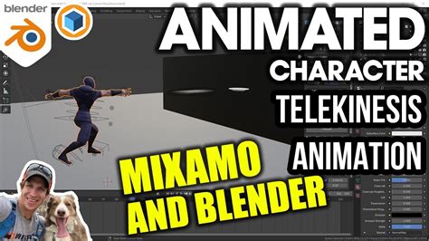 Using Mixamo Animations In Blender Easy TELEKINESIS ANIMATION YouTube