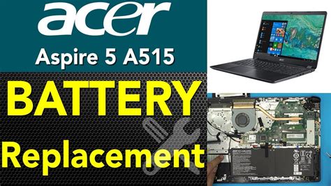 Acer Aspire A Bq Battery Replacement Youtube