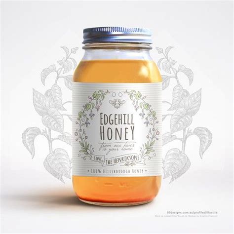 Honey Labels: the Best Honey Label Design Ideas | 99designs | Honey label design, Honey label ...