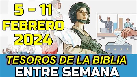 TESOROS DE LA BIBLIA De Esta Semana Discurso Preparado 5 11 Febrero