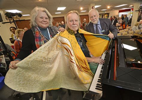 Keyboard Wizard Rick Wakeman Adds Splash Of Colour To Solihull