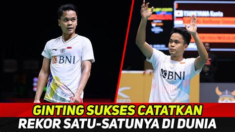 Jadi Topik Panas Badminton Asia Buat Rival Takjub Ginting Sukses