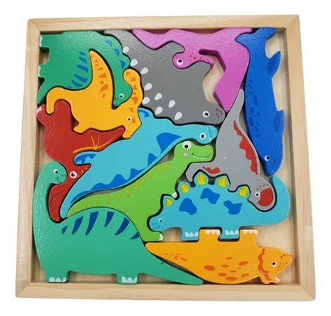 Puzzle Relieve Dinosaurios Cm Cuotas Sin Inter S