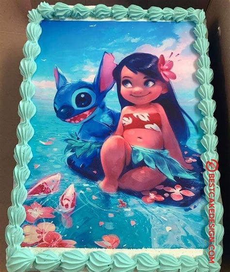 50 Lilo And Stitch Cake Design Cake Idea October 2019 Lilo And Stitch Cake Stitch Cake