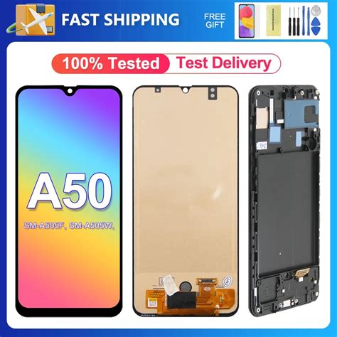 Samsung Galaxy A50 Touch Screen Samsung Galaxy A50 Lcd Screen 100 Test 6 4”for Aliexpress