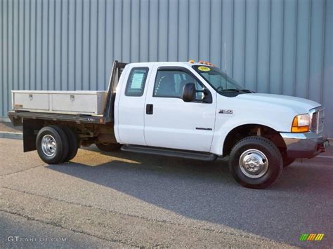 1999 Oxford White Ford F350 Super Duty Supercab 4x4 Chassis 9237206