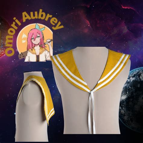 Omori Aubrey Removable Collar Cosplay Festivals Costumes Etsy