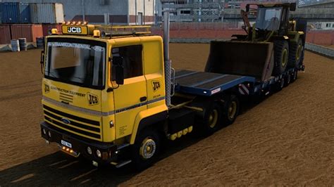 JCB Ford Transcontinental For Euro Truck Simulator 2 TruckyMods