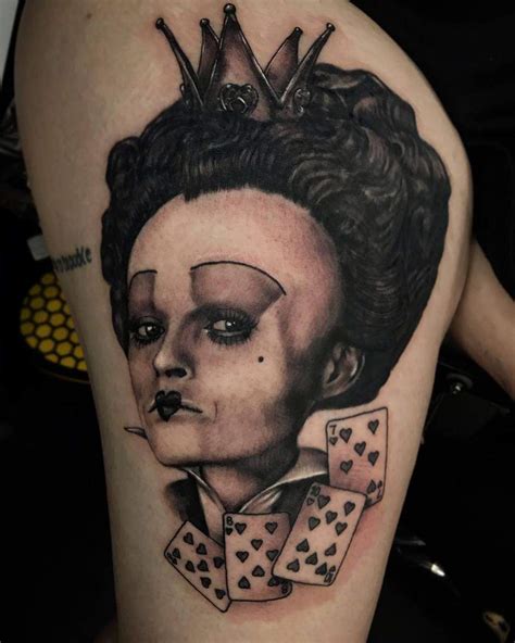 Top Best Queen Of Hearts Tattoo Ideas Inspiration Guide