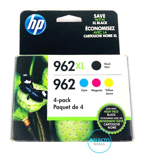 Genuine Pack Hp Xl Black Color Ink Officejet Pro Sealed