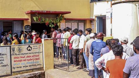 Karnataka Polls Delays Reported In Balloting In Some Places Latest News India Hindustan Times