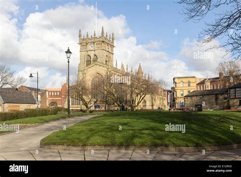 Wigan parish church, the Parish Church of All Saints, Wigan, Lancashire ...