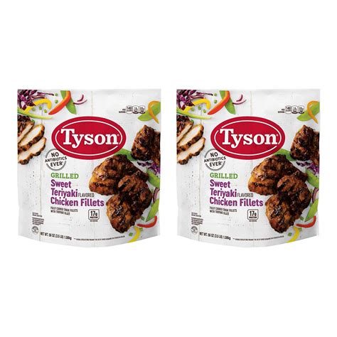 Amazon Tyson Grilled Sweet Teriyaki Flavored Chicken Fillets Fully