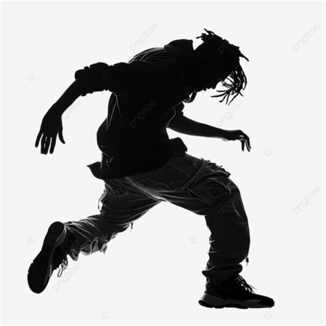 Male Street Dancing Hip Hop Dance Breakdance Silhouette Street Dance