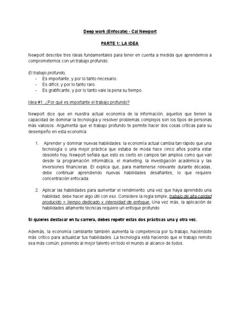 deep work enfocate cal newport  aprendizaje felicidad