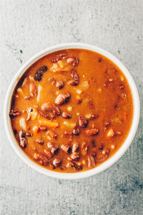 Vegan Red Kidney Bean Soup Recipe 1 Of 5 Sprouting Zen