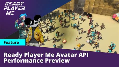 Ready Player Me Avatar Api Performance Preview Youtube