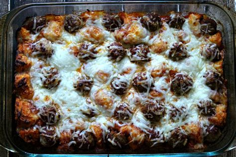 Meatball Sub Bubble Up Bake