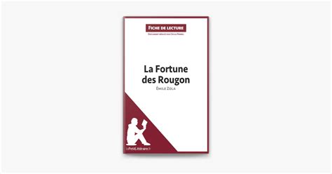 La Fortune des Rougon de Émile Zola Fiche de lecture on Apple Books