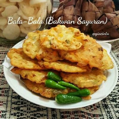 Resep Bala Bala Bakwan Sayur Oleh Giacinta Permana Cookpad