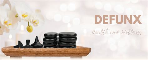 Amazon Defunx Hot Stones Massage Set Pcs Massage Stones Set Hot Rocks Oval And Mushroom