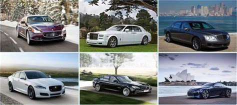 Le Top 5 Des Marques De Voitures De Luxe CCOPF