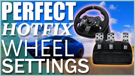 Perfect Forza Horizon 5 Post Hotfix Wheel Settings Logitech G923 G29 G920 G27 Youtube