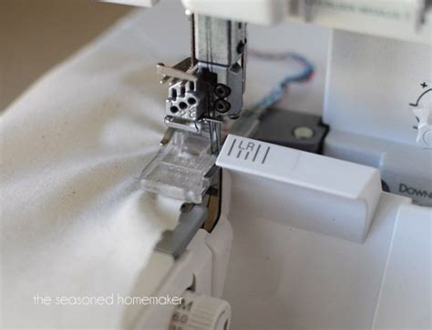 How To Gather Fabric With A Serger Serger Serger Tips Serger Sewing