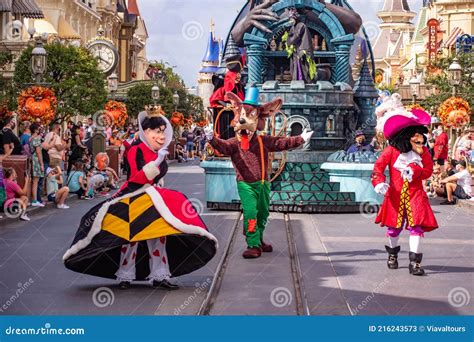 Disney`s Villains Parade in Magic KIngdom 261 Editorial Stock Photo - Image of decoration ...