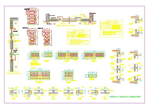 Ventanas De Madera Cedro Y Detalles En Autocad Cad Kb