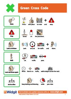 Widgit Symbol Resources | Green Cross Code