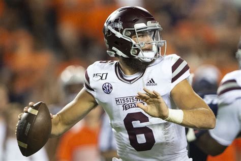 Vols Football Which Mississippi State Qb Will Tennessee Face Rocky