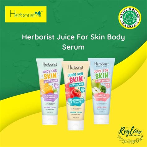 Jual Herborist Juice For Skin Body Serum Ml Shopee Indonesia