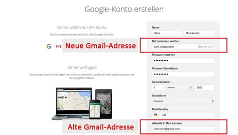 Gmail Adresse ändern So geht s