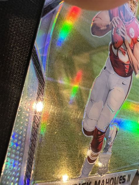 Panini Silver Prizm Patrick Mahomes Ii Chiefs Rc Rookie Card