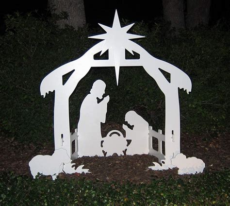 Buy Milu Deer Outdoor Nativity Set Weatherproof Outdoor Nativity Scene