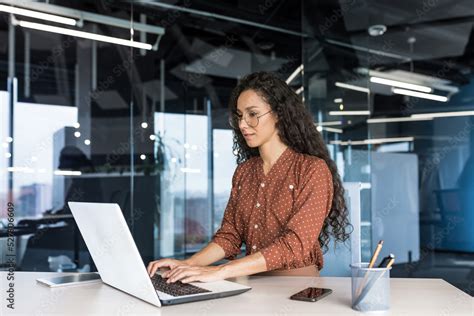 Beautiful Indian Woman Programmer Web Developer Focused And Confident