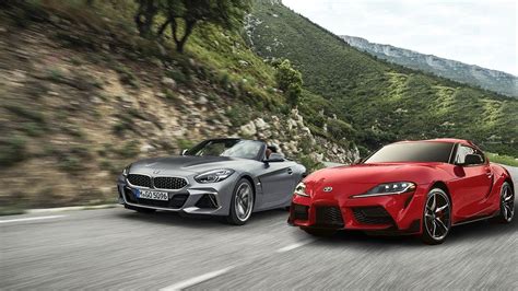 2020 Toyota Supra Vs 2019 Bmw Z4 M40i Youtube