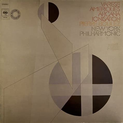 Varese Pierre Boulez New York Philharmonic Ameriques Arcana