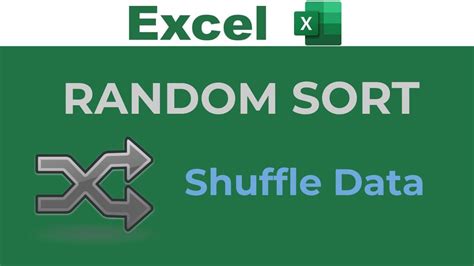 Sort Data Randomly In Excel YouTube